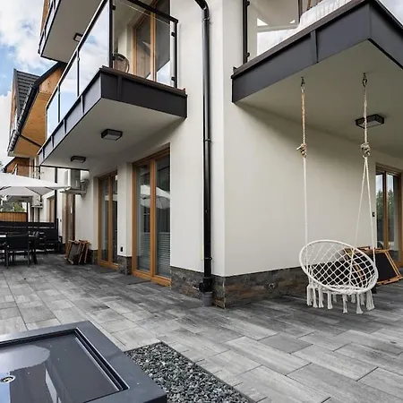 Two Bedroom Apartment With Terrace- Tatra View - Ksiezycowe Apartamenty Spa - 24E-1 Zakopane Zewnętrze zdjęcie