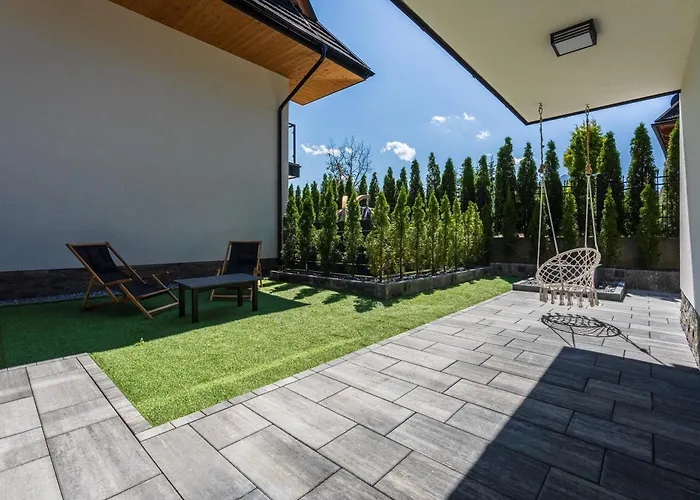 Two Bedroom Apartment With Terrace- Tatra View - Ksiezycowe Apartamenty Spa - 24E-1
